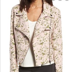 Blank NYC Floral Moto Jacket